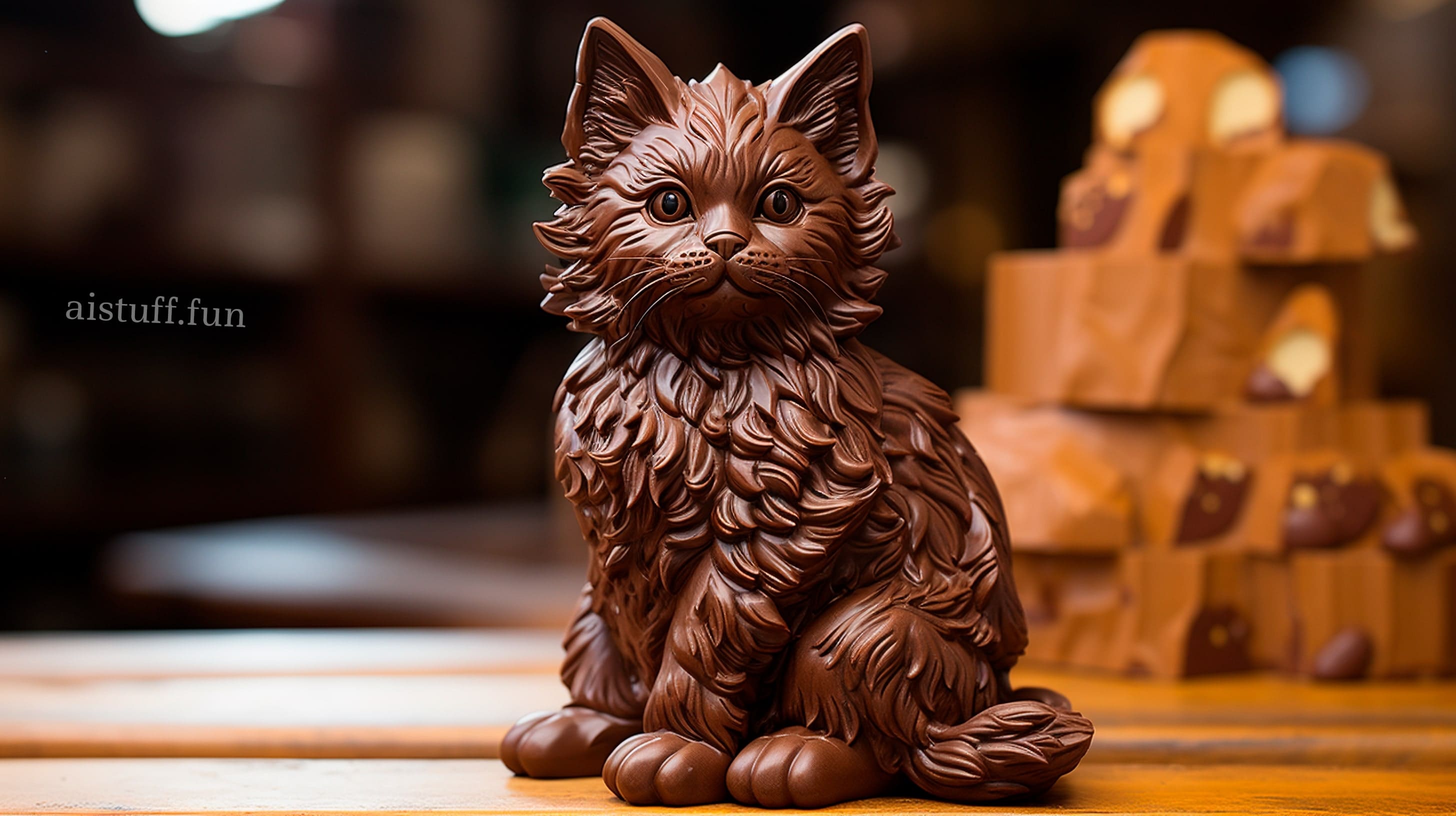 шоколадный котенок
