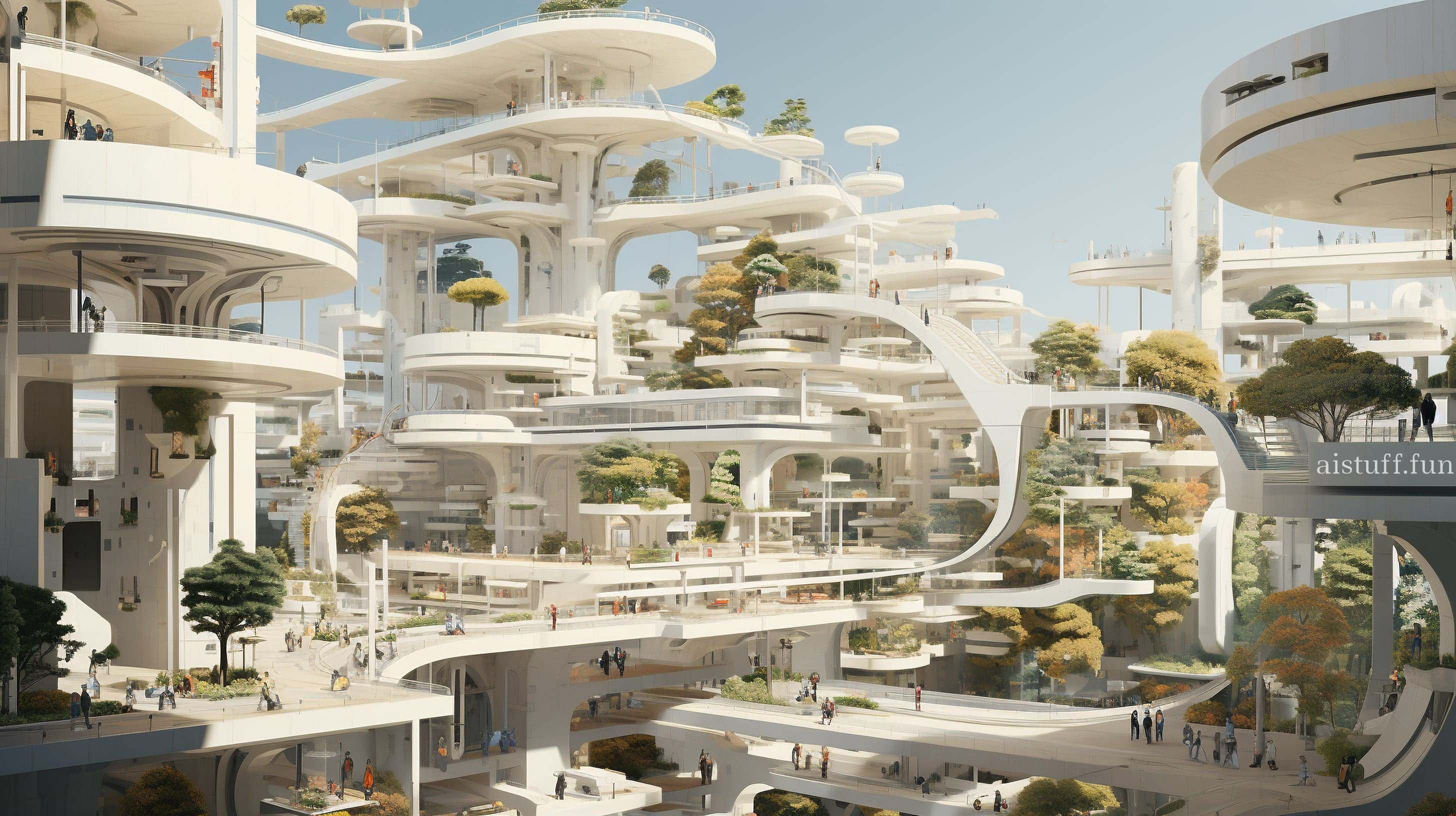Архитектура в будущем: минимализм и зелень