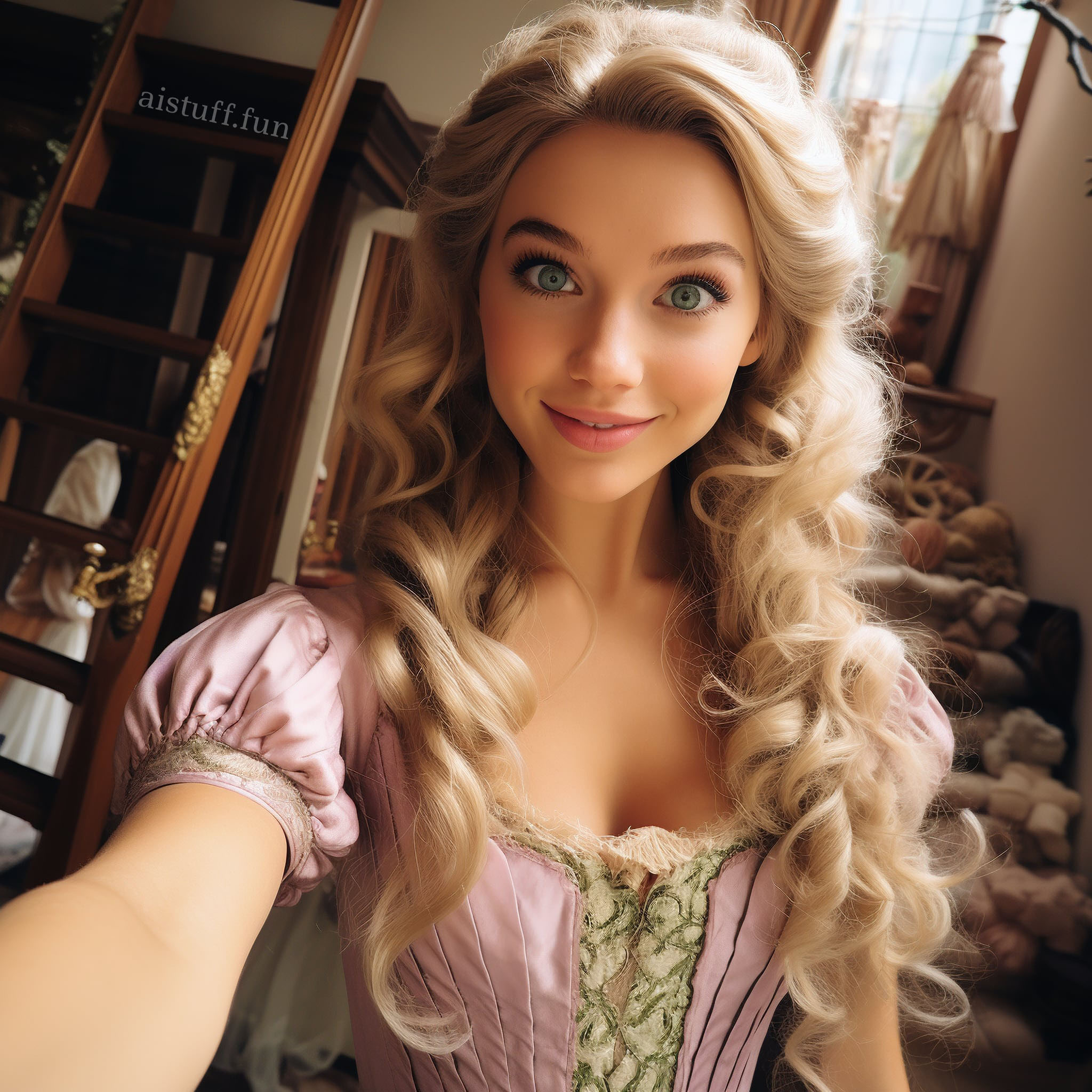 Selfie Princess Rapunzel